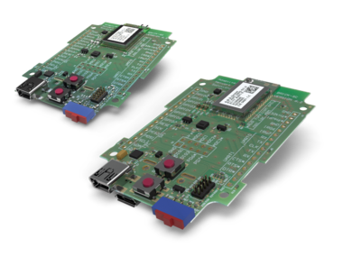 @ANY2400ARM-SC BRICK board with integrated sensors for easy application development using IEEE 802.15.4 3.4 GHz @ANY2400-SC IoT modules