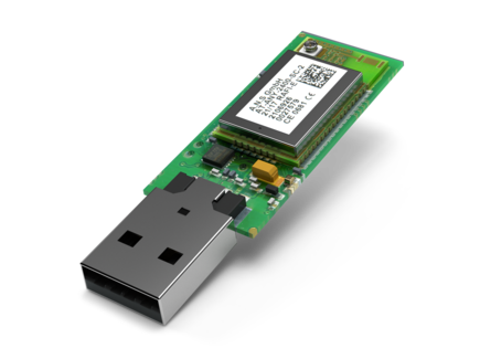 @ANY2400-SC-2 USB-Dongle Plug-and-Play-USB-gehostetes Gateway zur Aktivierung eines IEEE 802.15.4-basierten 2,4-GHz-IoT-Drahtlosnetzwerks unter Verwendung des branchenführenden @ANY2400-SC-2-HF-Moduls mit einem U.FL-Antennenanschluss