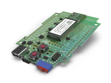 @ANY2400-SC-3-2 BRICK-Board mit integrierten Sensoren für eine einfache Anwendungsentwicklung mit IEEE 802.15.4 2,4 GHz @ANY2400-SC-3-2 IoT-Modulen