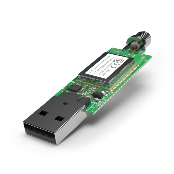 @ANY900ARM-SC-3 USB-Dongle Hochsicherheits-Plug-and-Play-USB-Gateway mit außergewöhnlichen HF-Eigenschaften für IEEE 802.15.4-Drahtlosnetzwerke basierend auf @ANY900ARM-SC-3-HF-Modul für europäische, chinesische, japanische und nordamerikanische Sub-1-GH